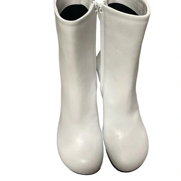 JW Anderson o1mle0325 Chain Ankle Boots in White Size US 8 / IT 38 - 5 Thumbnail