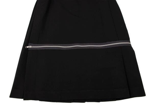 Comme des Garcons Comme Des Garcons size M Black Retro Zip Split Half Skirt Size 24" / US 00 / IT 34 - 7 Thumbnail
