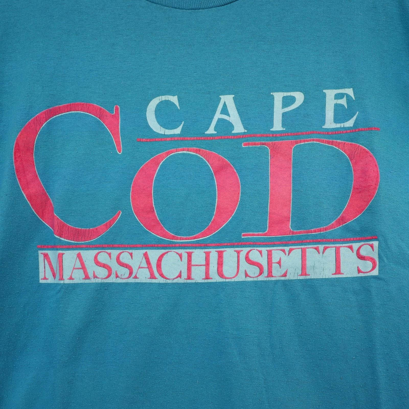 Jerzees Cape Cod Shirt Mens Large Sailboat Sailing 90s Adult Jerzees Size US L / EU 52-54 / 3 - 1 Thumbnail