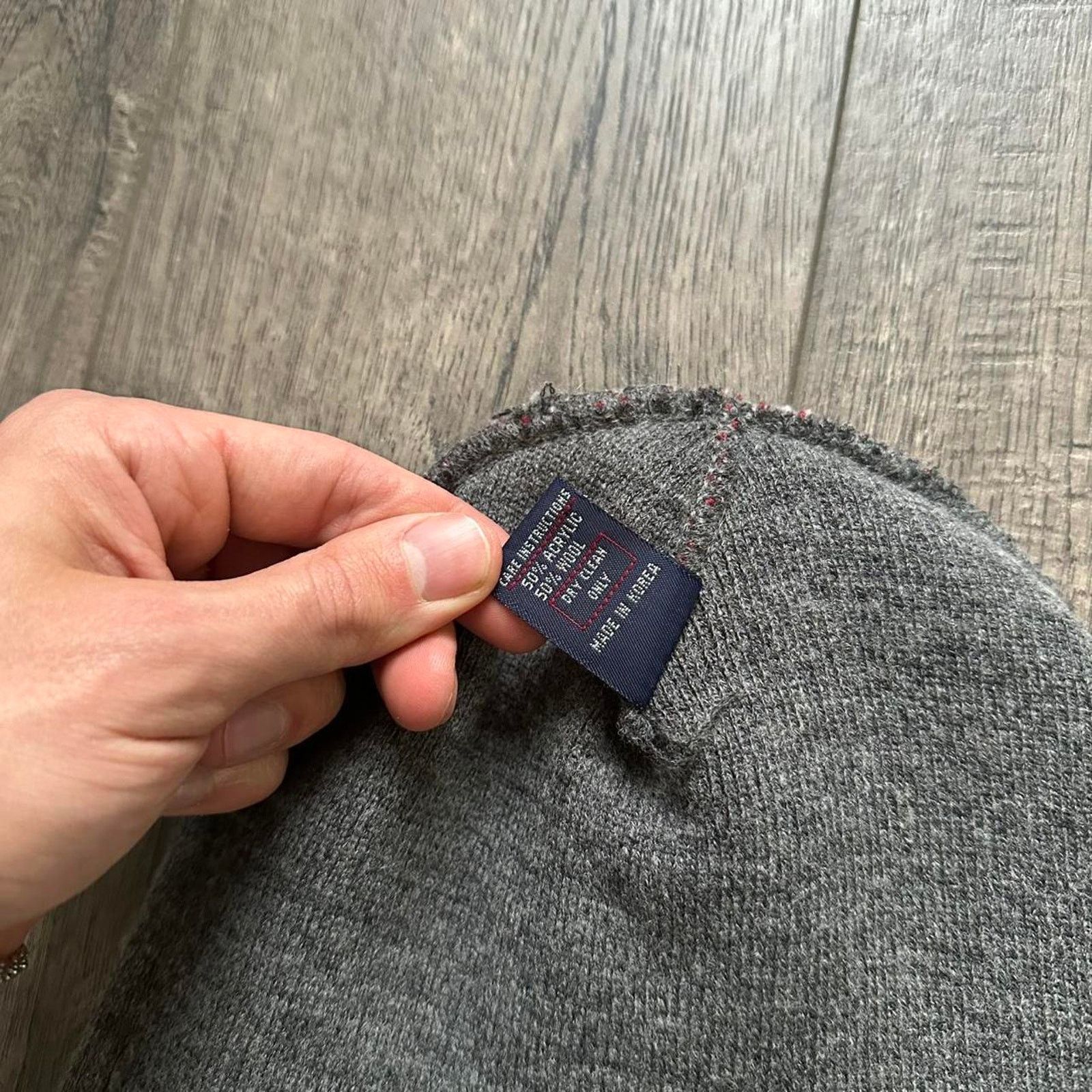 Abercrombie & Fitch × Vintage Vintage Y2K Wool Abercrombie & Fitch Beanie Skullcap Hat Size ONE SIZE - 6 Thumbnail