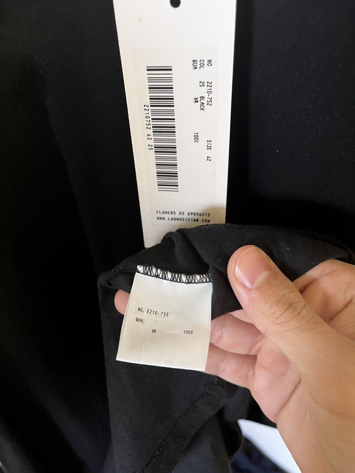 Lad Musician Lad Musician Big Silhouette Shirt Size US XS / EU 42 / 0 - 3 Thumbnail