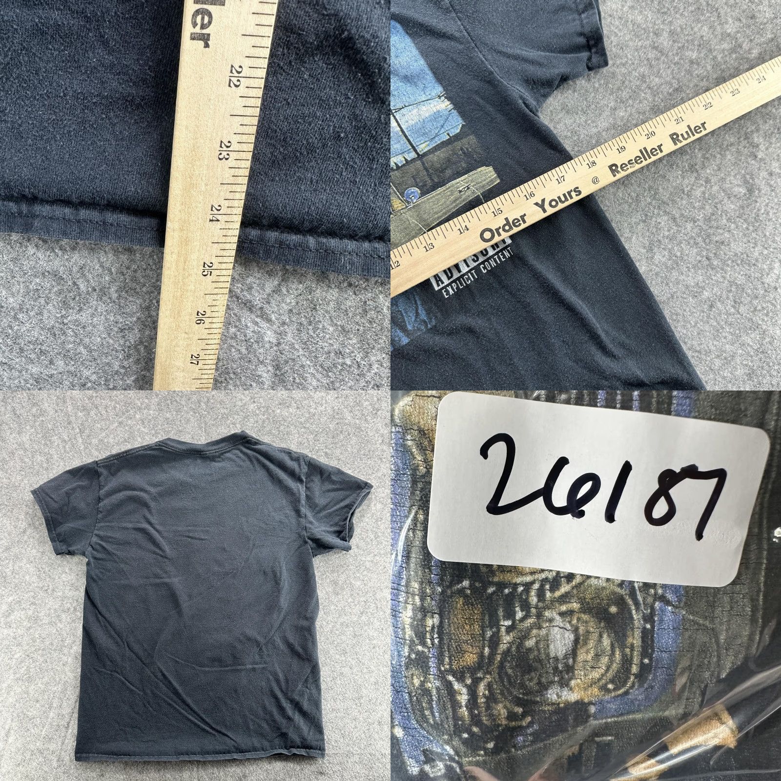 Vintage VINTAGE Ice Cube Shirt Hip Hop Graphic Tee Mens Small Black Crew Neck Parental Advisory 90s Concert Style Size US S / EU 44-46 / 1 - 8 Thumbnail
