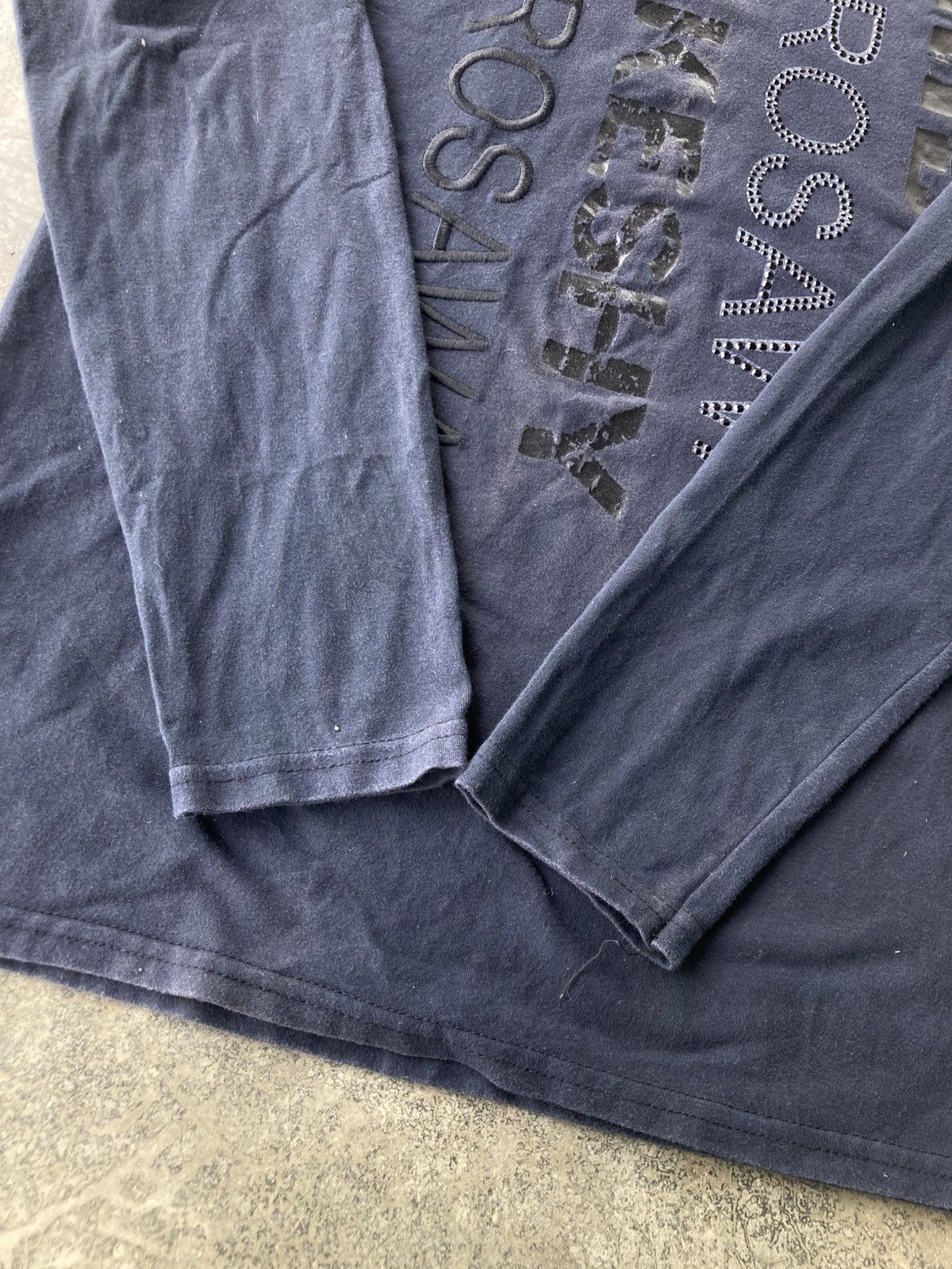 Takeshy Kurosawa Takeshy Kurosawa Italy Embellished Logo Long Sleeve Tee Size US L / EU 52-54 / 3 - 7 Thumbnail