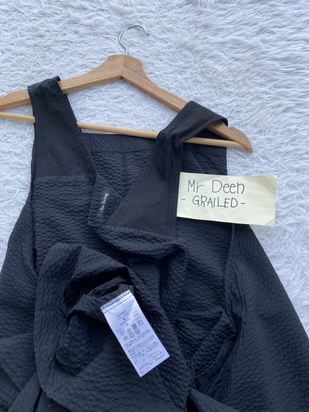 Yohji Yamamoto Rare Vintage Y's For Living Long Dress Overalls Size M / US 6-8 / IT 42-44 - 18 Thumbnail