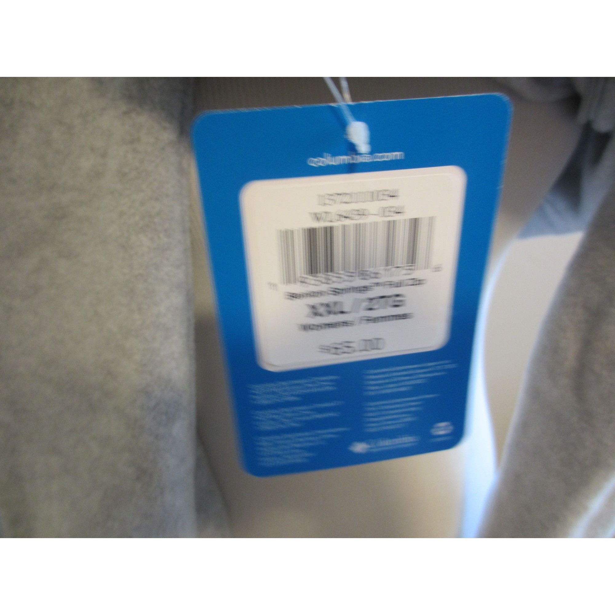 Columbia Columbia Women's XXL Gray Fleece Jacket With Full Zip & Stan Size XXL / US 16-18 / IT 52-54 - 7 Thumbnail