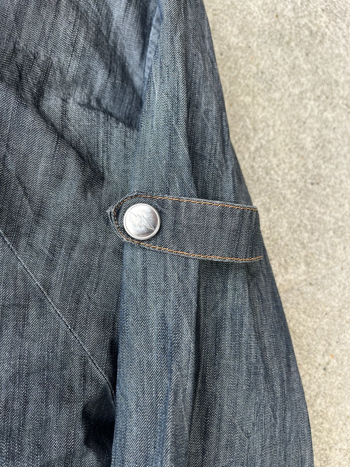 W&LT W & LT Walter Van Beiirendonck denim zip dress Size L / US 10 / IT 46 - 4 Thumbnail