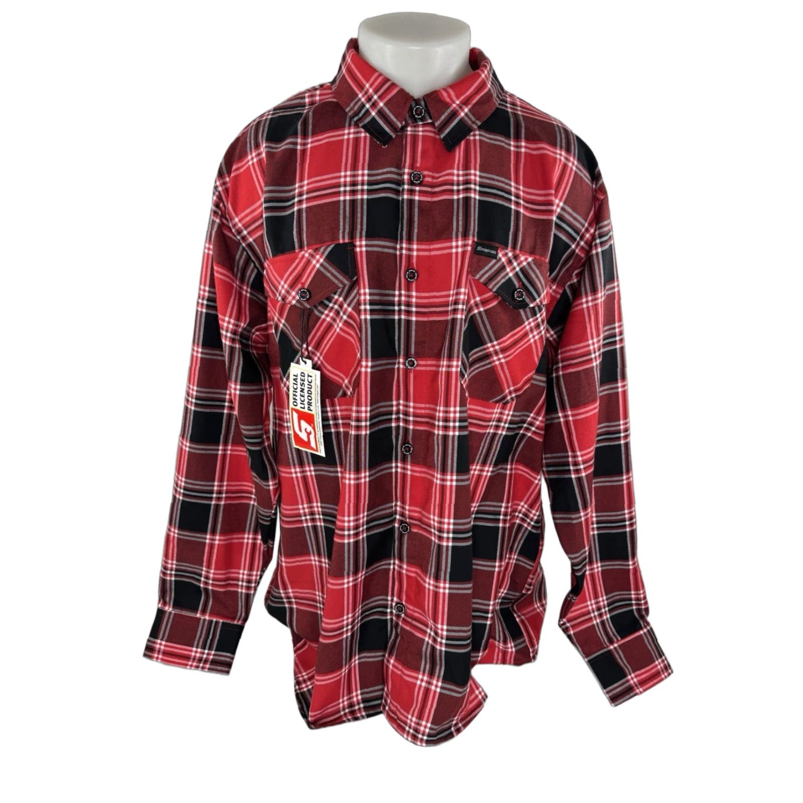 Vintage DIxxon Flannel - SNAP ON TOOLS - NEW w TAG - Limited Edition Plaid 3XL Shirt Size US XXL / EU 58 / 5 - 1 Thumbnail