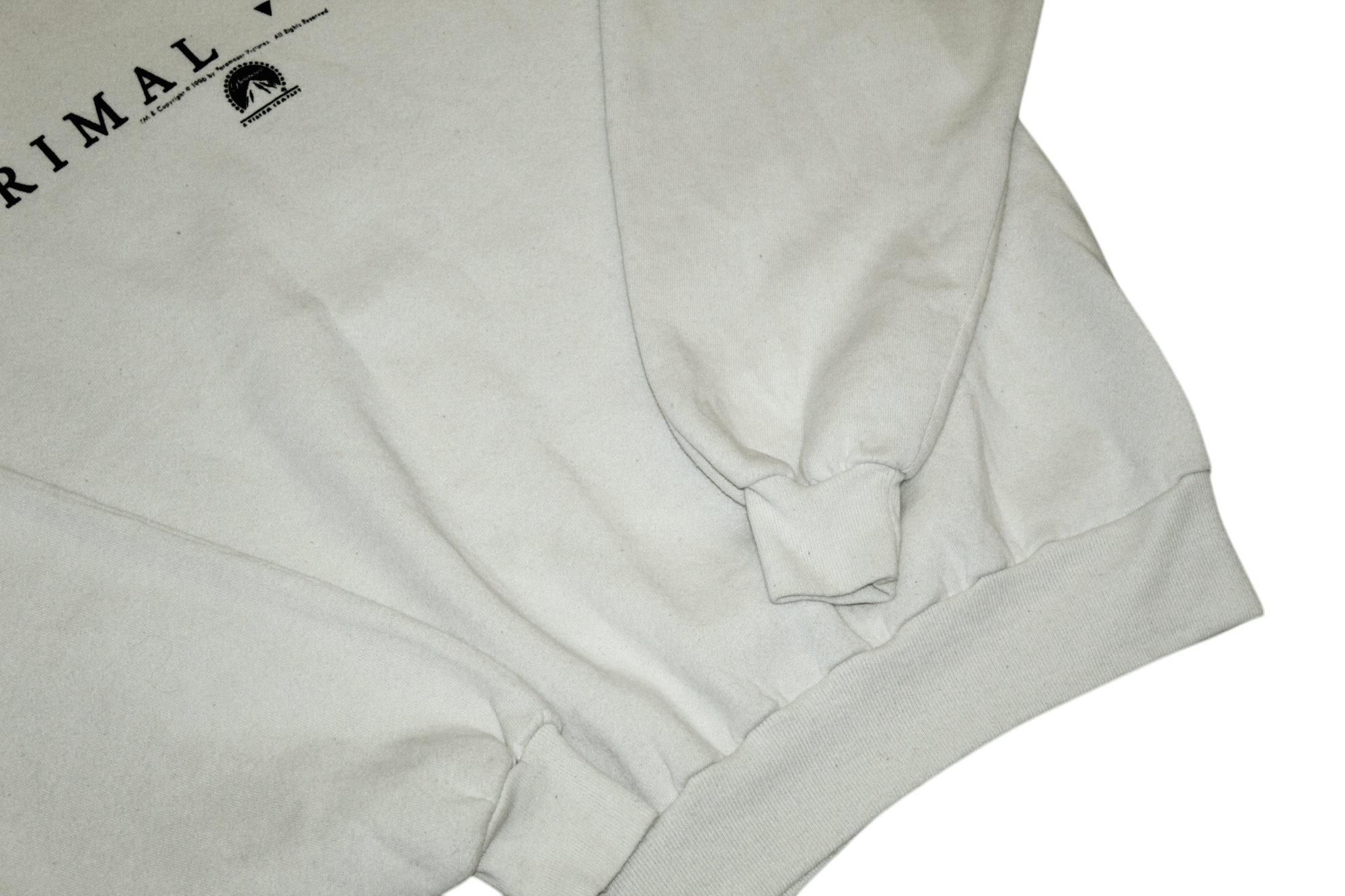 Warner Bros '96 Paramount Primal Fear Movie Jerzees Baggy Sweatshirt Size US XL / EU 56 / 4 - 5 Thumbnail