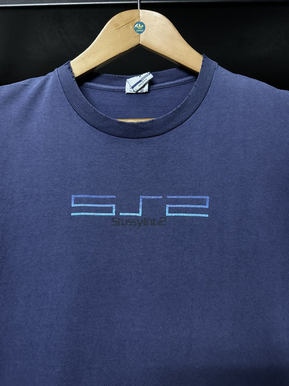 90S USA製 STUSSY PS2 PlayStation Tシャツ M 796494_00.png.png