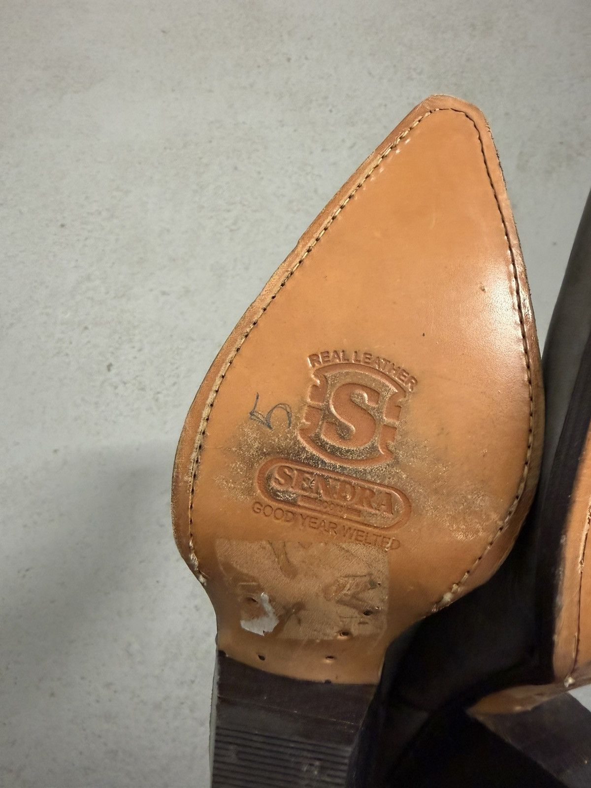 Sendra Sendra Leather Embroidered Leather Cowboy Boots Size US 7 / IT 37 - 10 Thumbnail