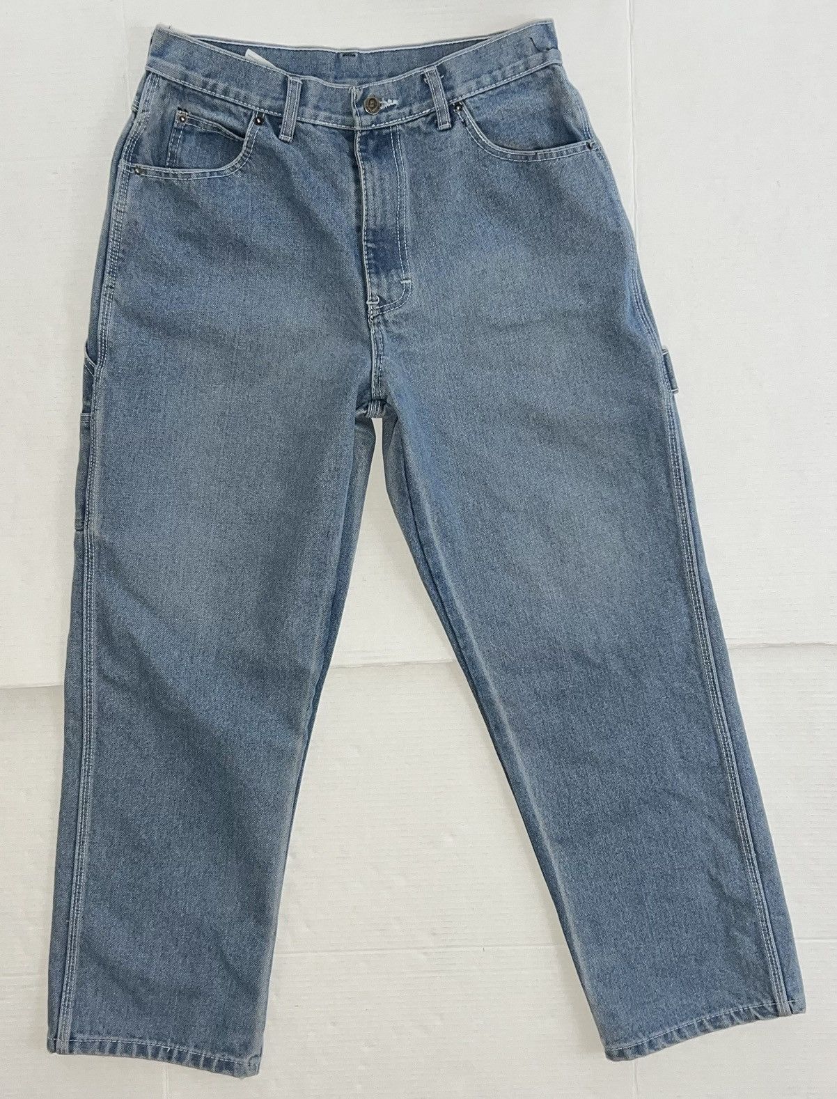 Ben Davis Vintage Ben Davis Baggy Carpenter Jeans Denim Y2k 90s 34x28 Size US 34 / EU 50 - 3 Thumbnail