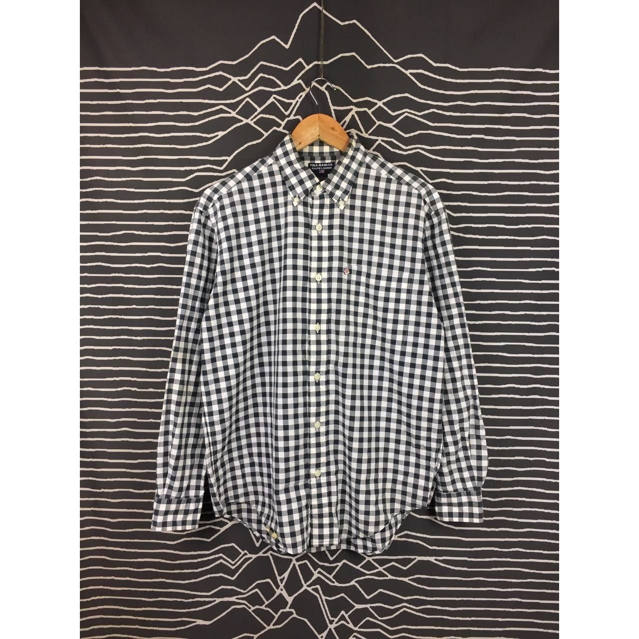 Polo Ralph Lauren × Ralph Lauren × Vintage Vtg Ralph Lauren Polo Jeans Co. Gingham Button Up Shirt Size US S / EU 44-46 / 1 - 2 Thumbnail