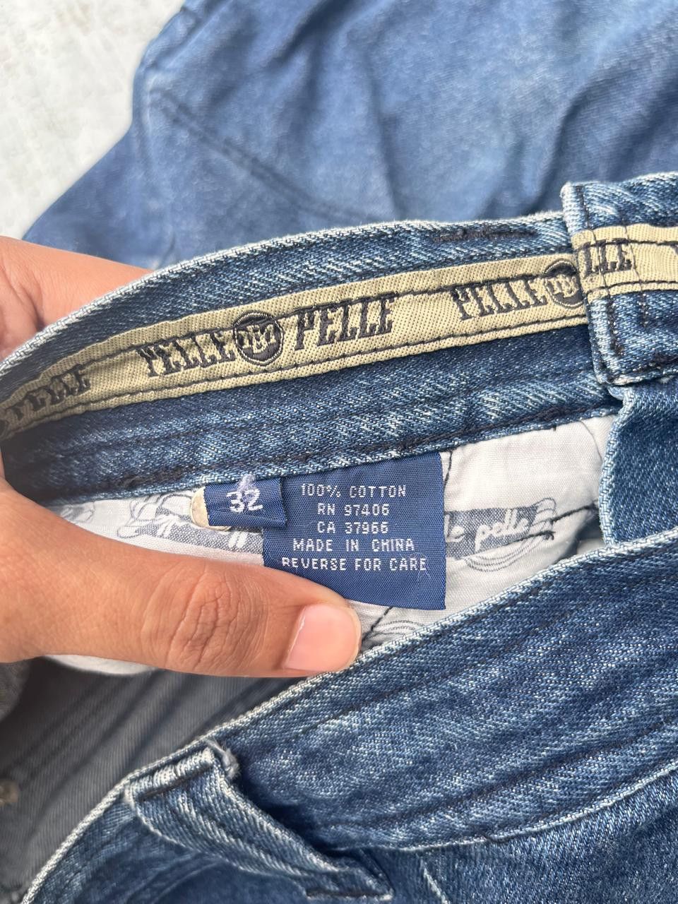 Pelle Pelle Pelle Pelle Baggy Jeans Carpenter Denim Y2K Hip Hop Size US 32 / EU 48 - 4 Thumbnail