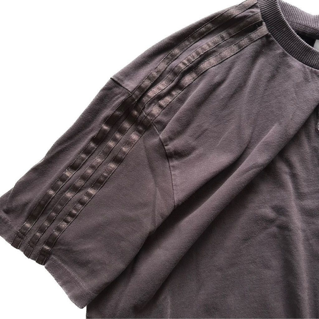 Adidas Adidas 3 Glitter Stripes Brown Boyfriend T-Shirt Size Medium Size M / US 6-8 / IT 42-44 - 4 Thumbnail