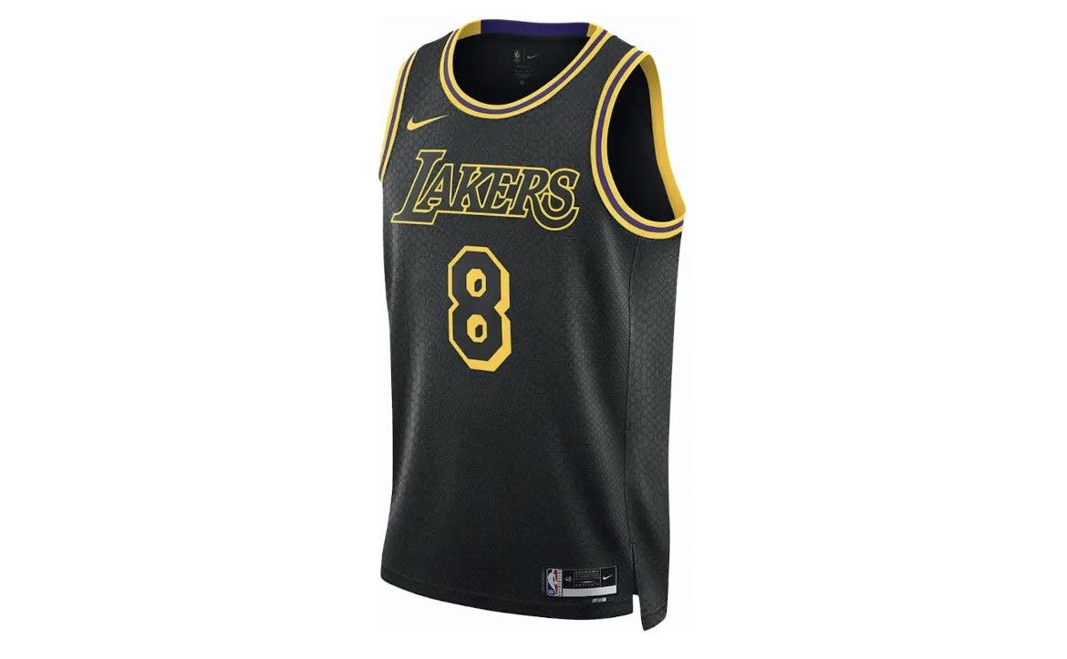 image of Nike Kobe Bryant City Edition Jersey in Black, Men's (Size 2XL)