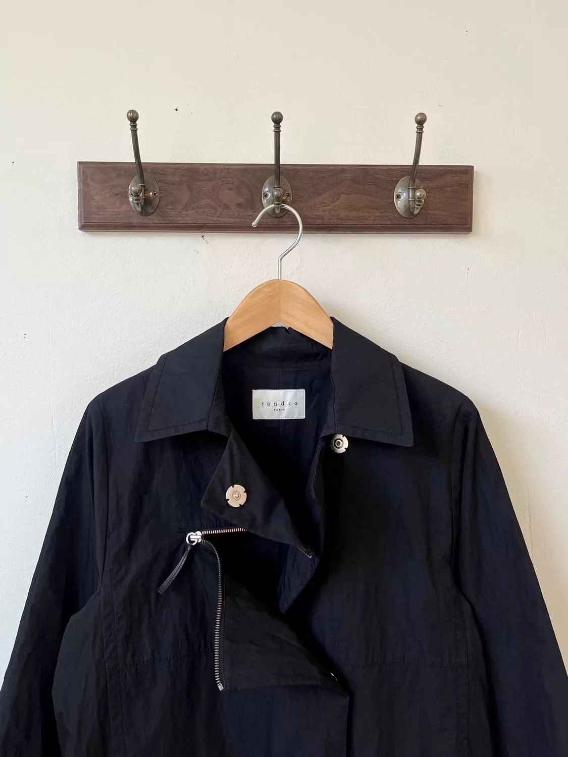 Sandro sandro vintage deconstructed zipper coat unisex only one Size S / US 4 / IT 40 - 2 Thumbnail