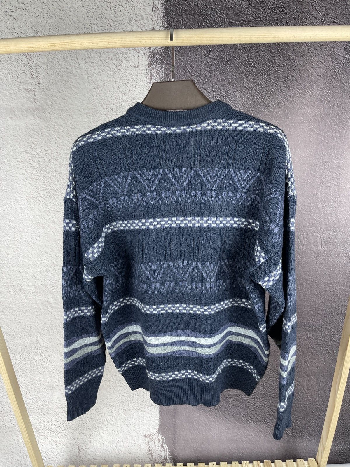 Lacoste Lacoste vintage coogi style made in France cable sweater Size US L / EU 52-54 / 3 - 12 Thumbnail