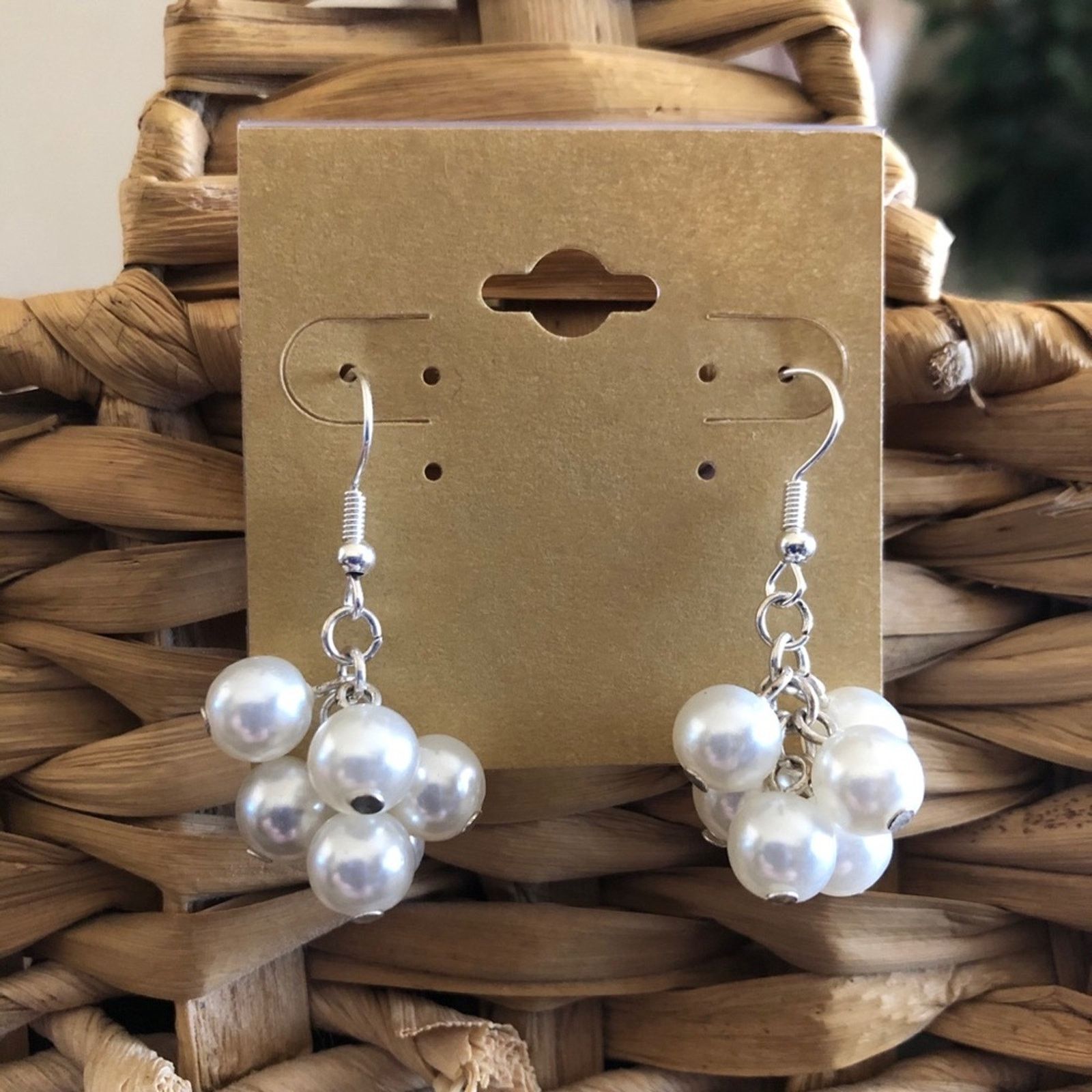 Vintage Vintage repurpose Pearl cluster earrings Size ONE SIZE - 1 Thumbnail