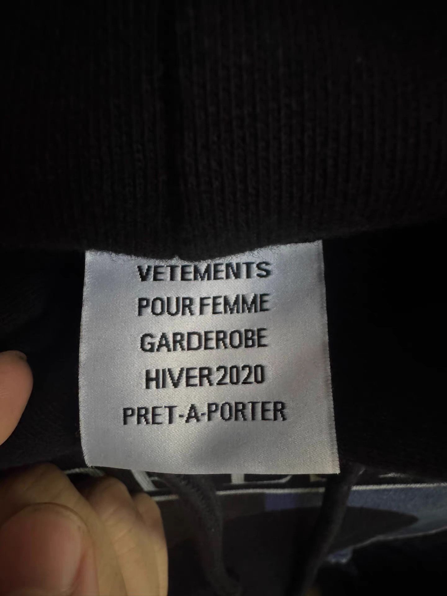Vetements Vetements Dark Web Hoodie Size US M / EU 48-50 / 2 - 5 Thumbnail
