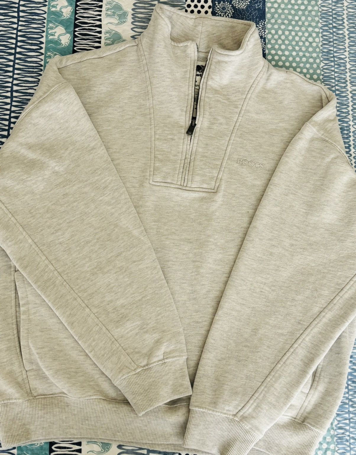 Roots ROOTS Half Zip Stein Gender Free - White Mix Size US L / EU 52-54 / 3 - 12 Thumbnail