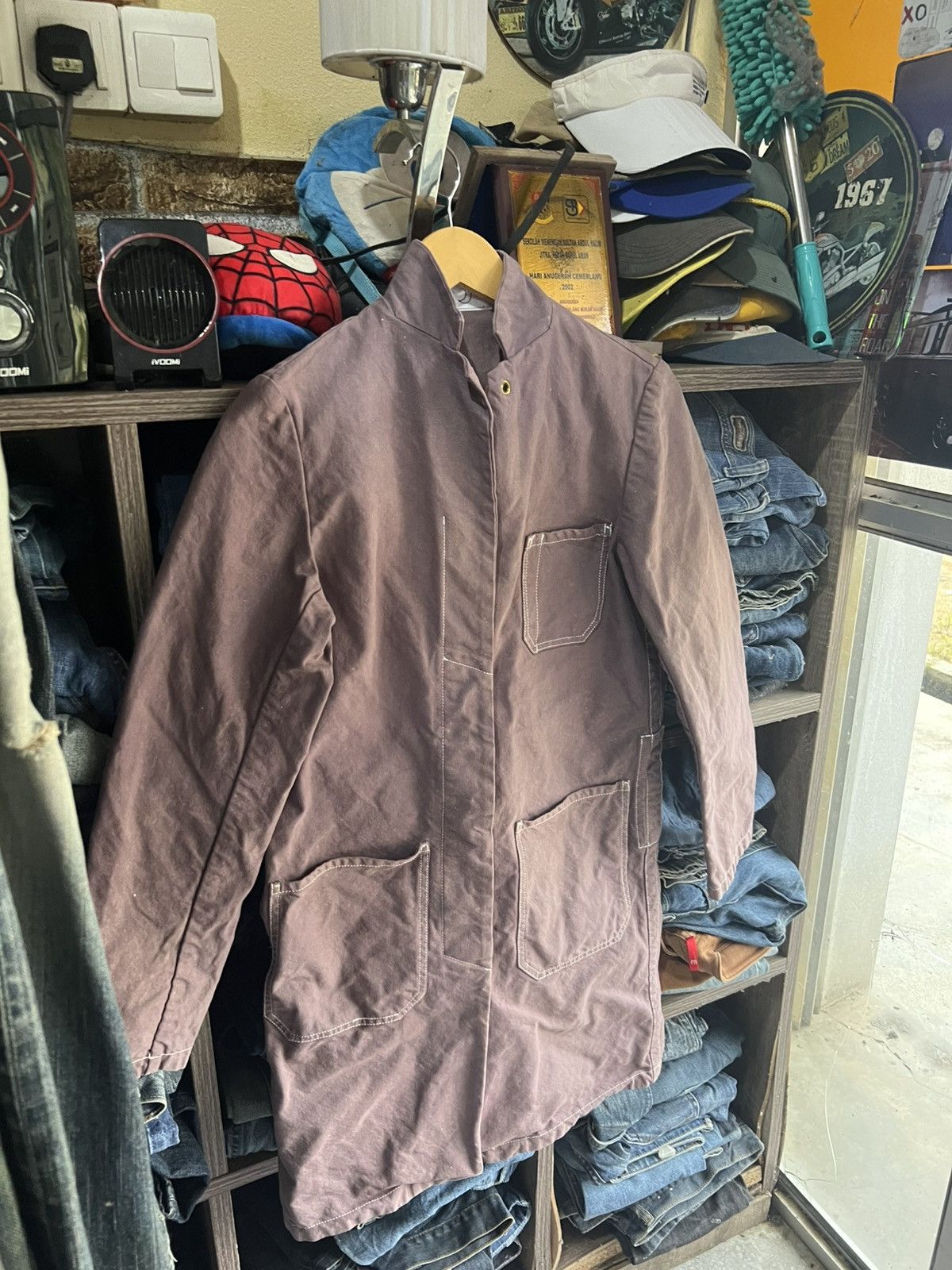 Japanese Brand 🔥Rare Hippiness Made in Japan Long Jacket Size S / US 4 / IT 40 - 8 Thumbnail