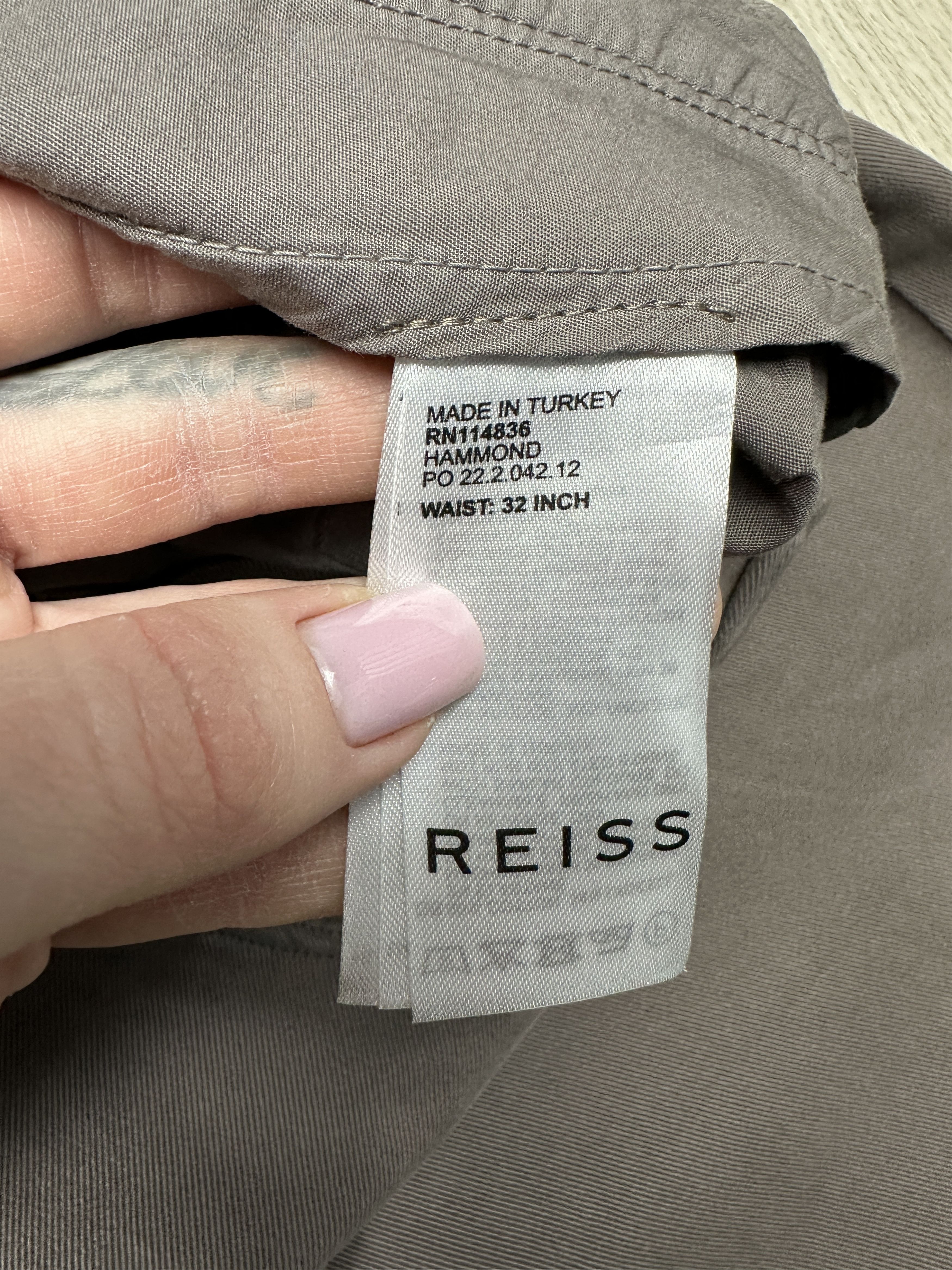 Reiss Reiss Mens Chino Pants Size US 32 / EU 48 - 5 Thumbnail