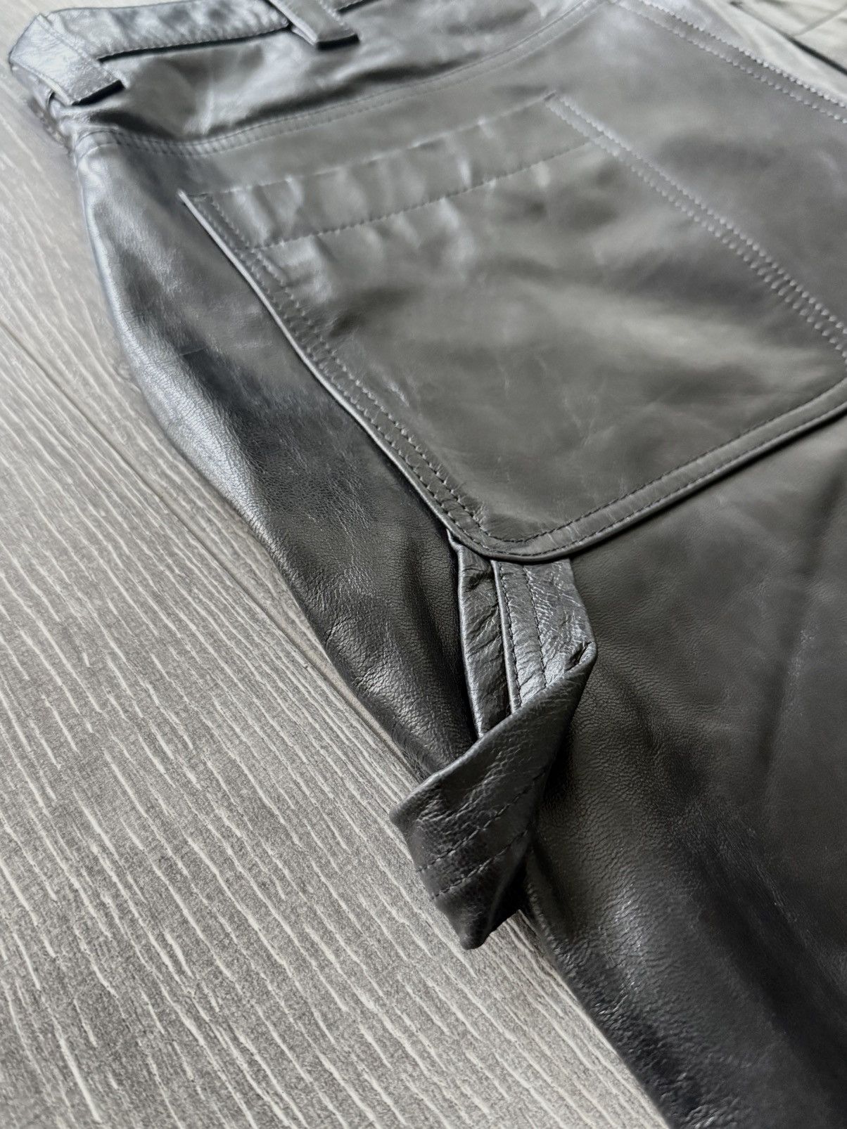 Stussy SS25 Stussy Leather Carpenter Work Pants Size US 32 / EU 48 - 6 Thumbnail