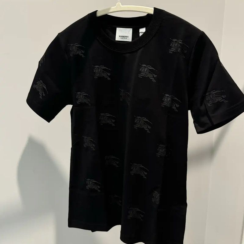 Burberry Burberry Black Cotton Women's T-Shirt Size XXS / US 00 / IT 34 - 1 Thumbnail