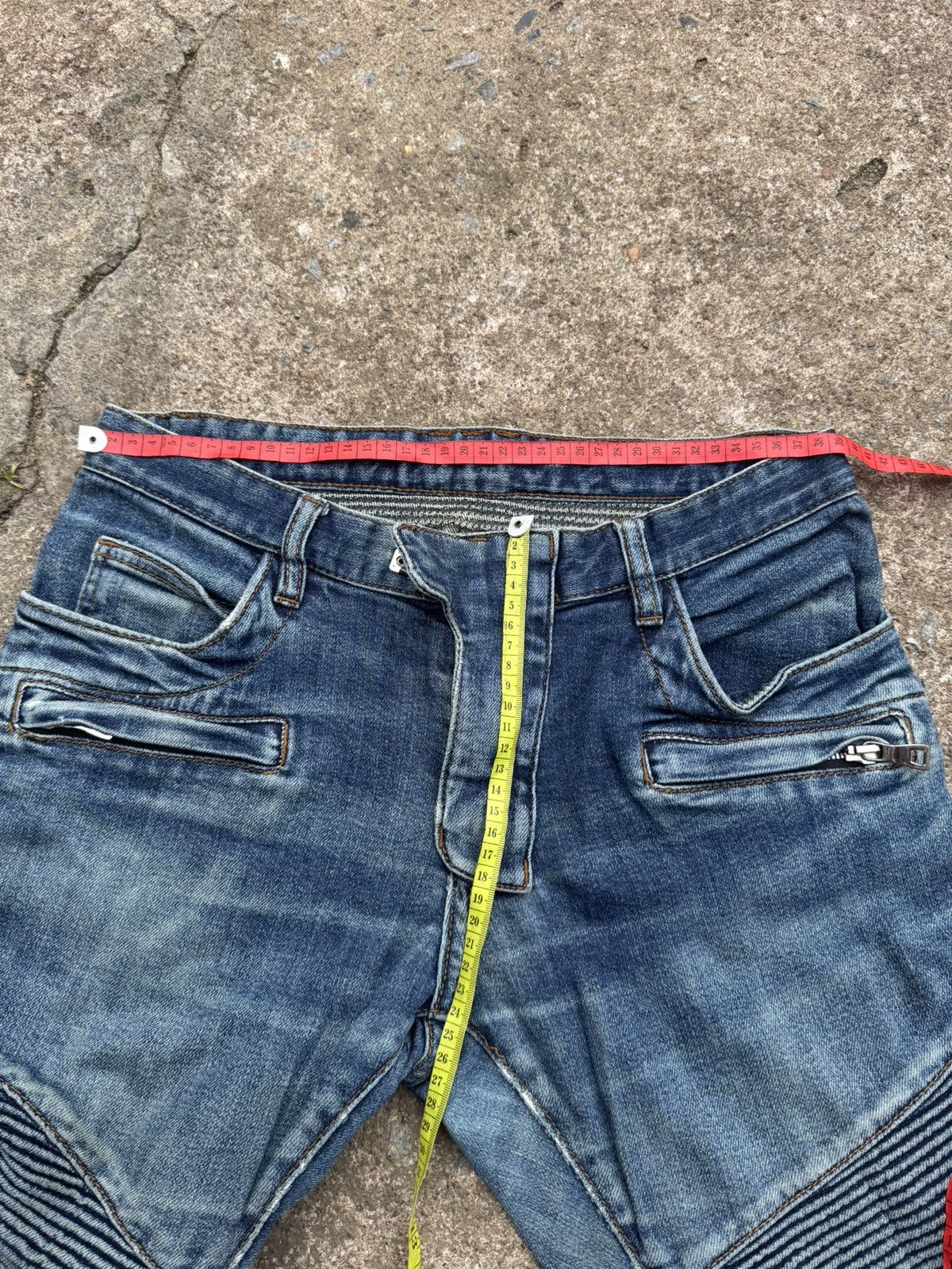 Balmain Balmain Decarnin Biker Denim Size US 30 / EU 46 - 11 Thumbnail