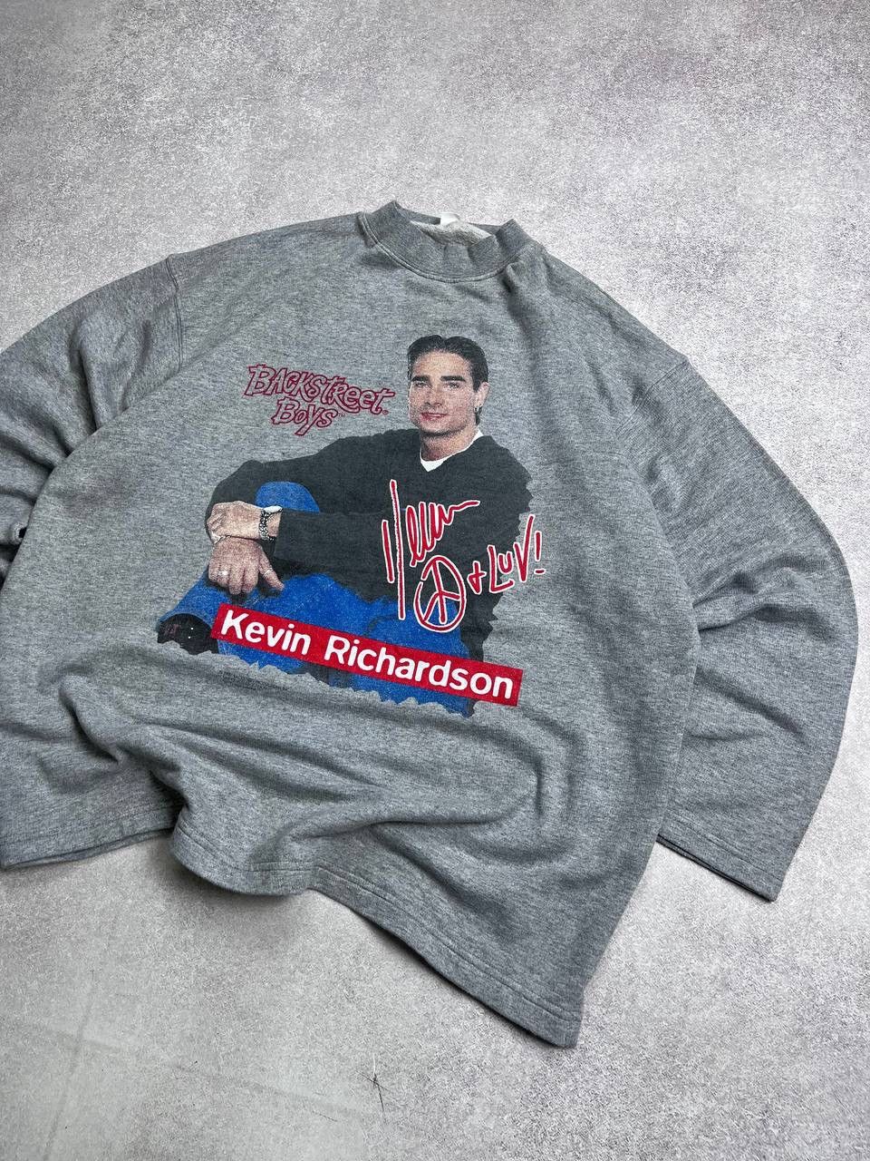 Band Tees Vintage Back Street Boys Kevin Richardson Promo Sweatshirt L Size US L / EU 52-54 / 3 - 2 Thumbnail