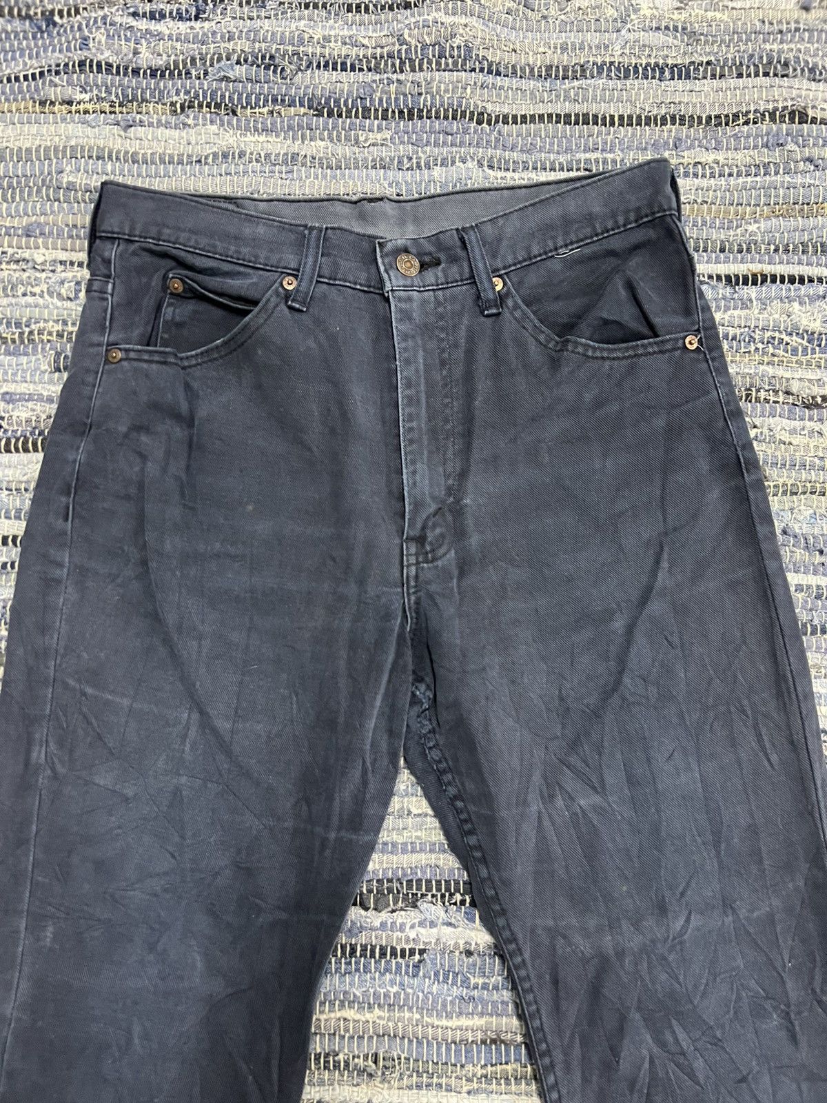 Levi's Vintage Clothing Vintage 1996 Levis 517 White Tab Flare Hem Distressed Jean Size US 32 / EU 48 - 7 Thumbnail