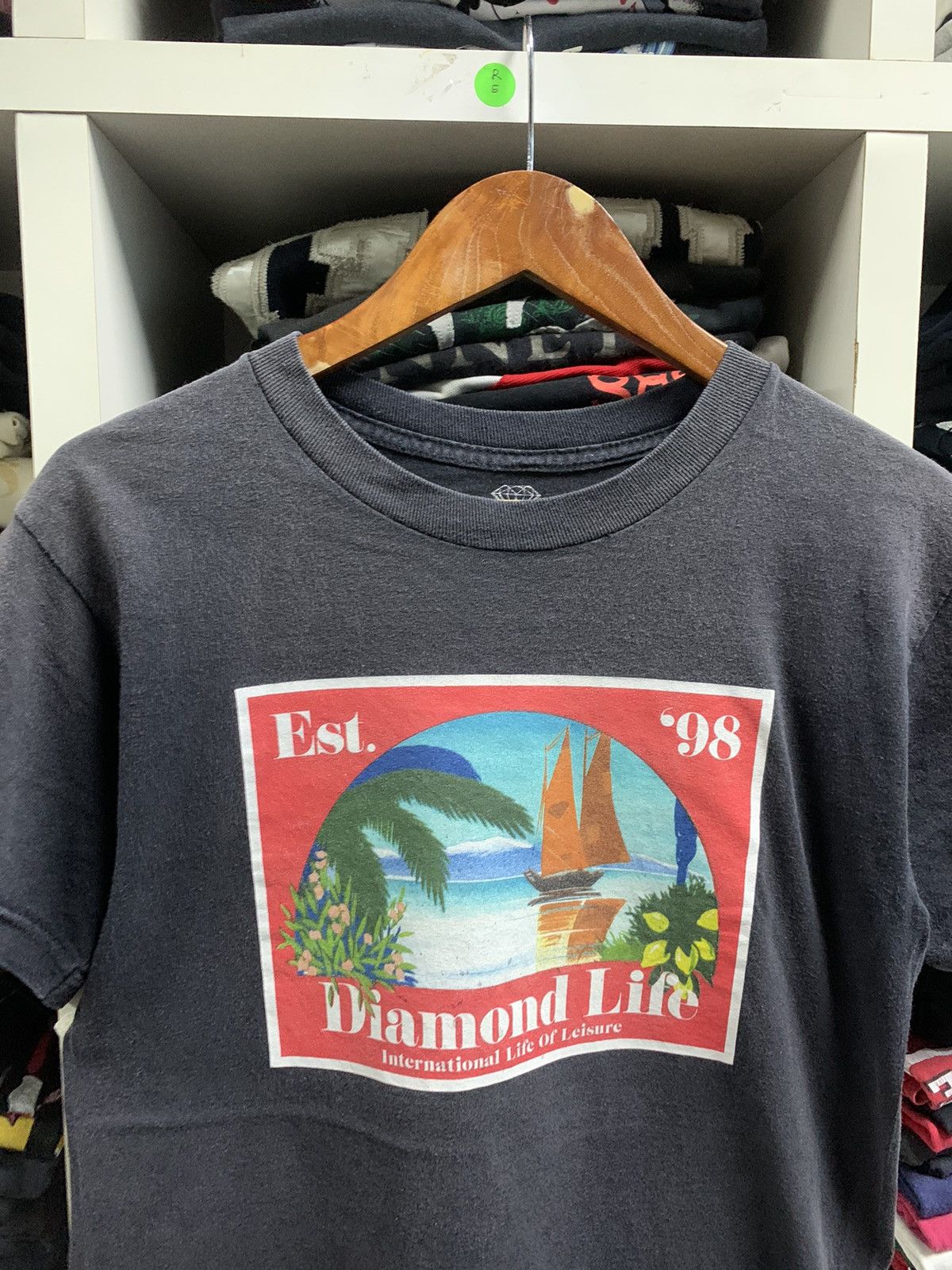 Diamond Supply Co. × Vintage Vintage Diamond Supply t-shirt Size US S / EU 44-46 / 1 - 3 Thumbnail