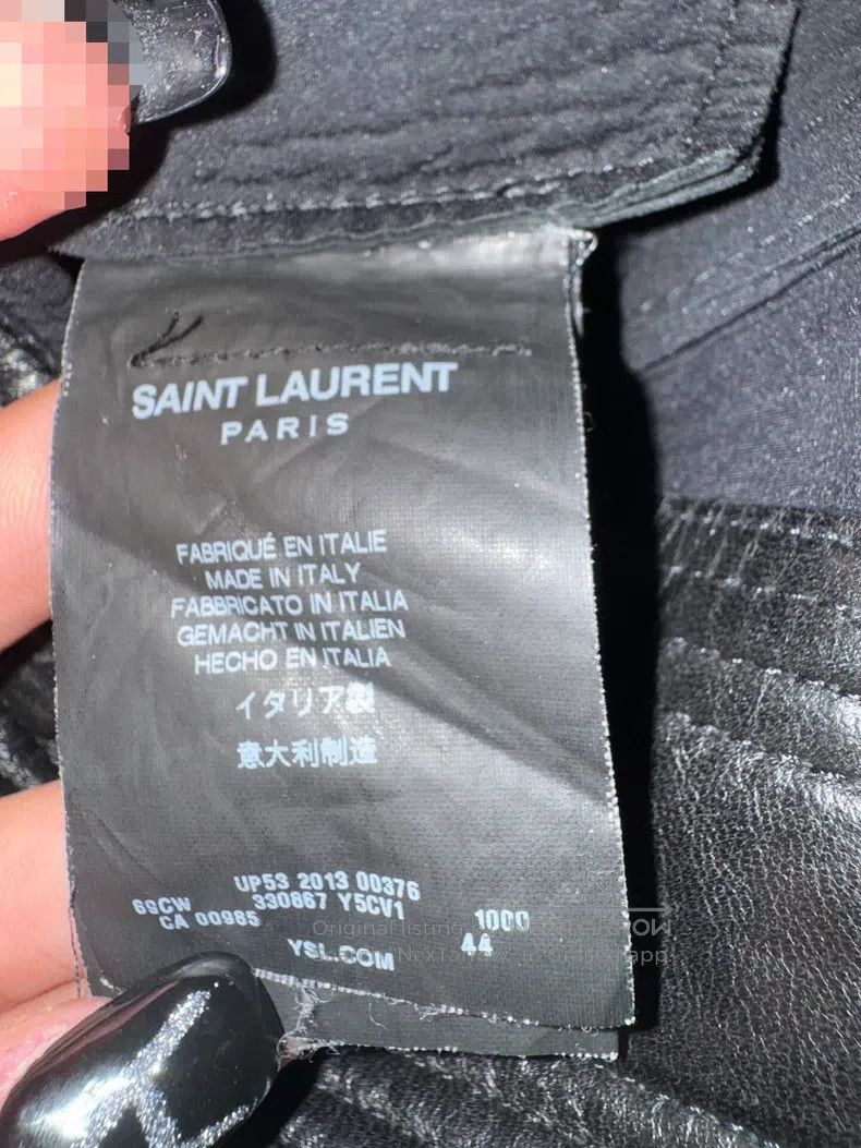 Saint Laurent Paris #REF! Size US 28 / EU 44 - 7 Thumbnail