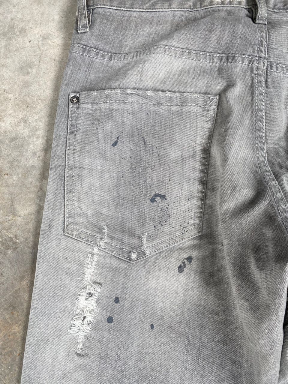 Dsquared2 💥BEST OFFER💥DQUARED2 SLIM FIT DISTRESSED DENIM Size US 34 / EU 50 - 11 Thumbnail
