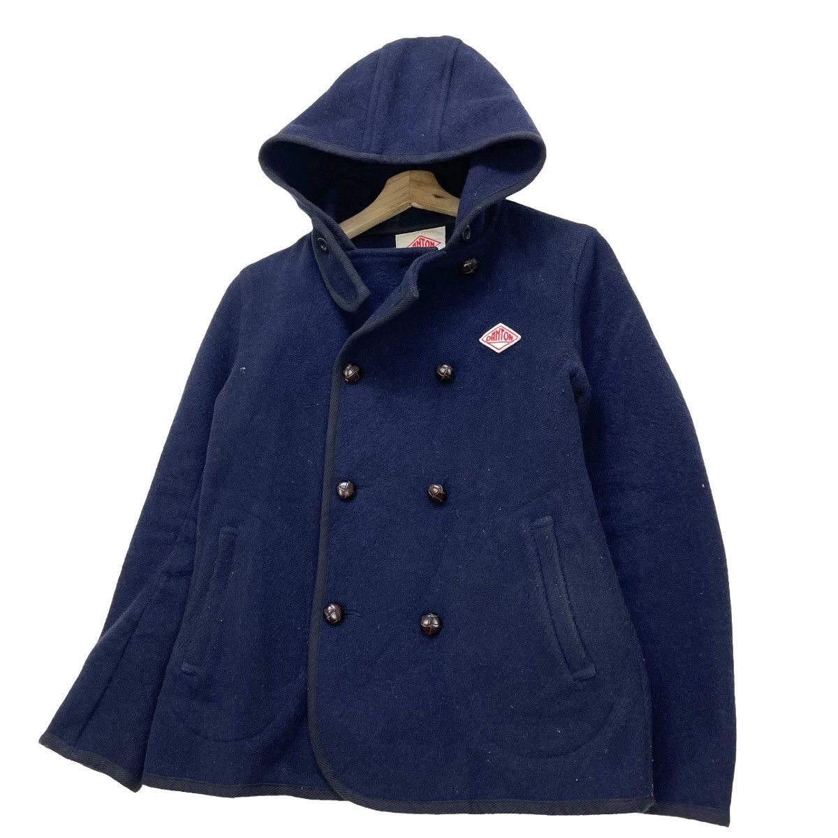 Danton × Vintage 💥Vintage Danton Hooded Jacket Size M / US 6-8 / IT 42-44 - 3 Thumbnail
