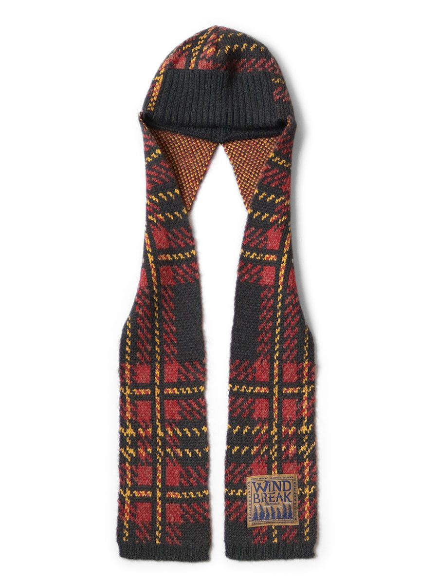 Kapital Kapital 5G Wool Tartan Check Gale CAP scarf Size ONE SIZE - 3 Thumbnail