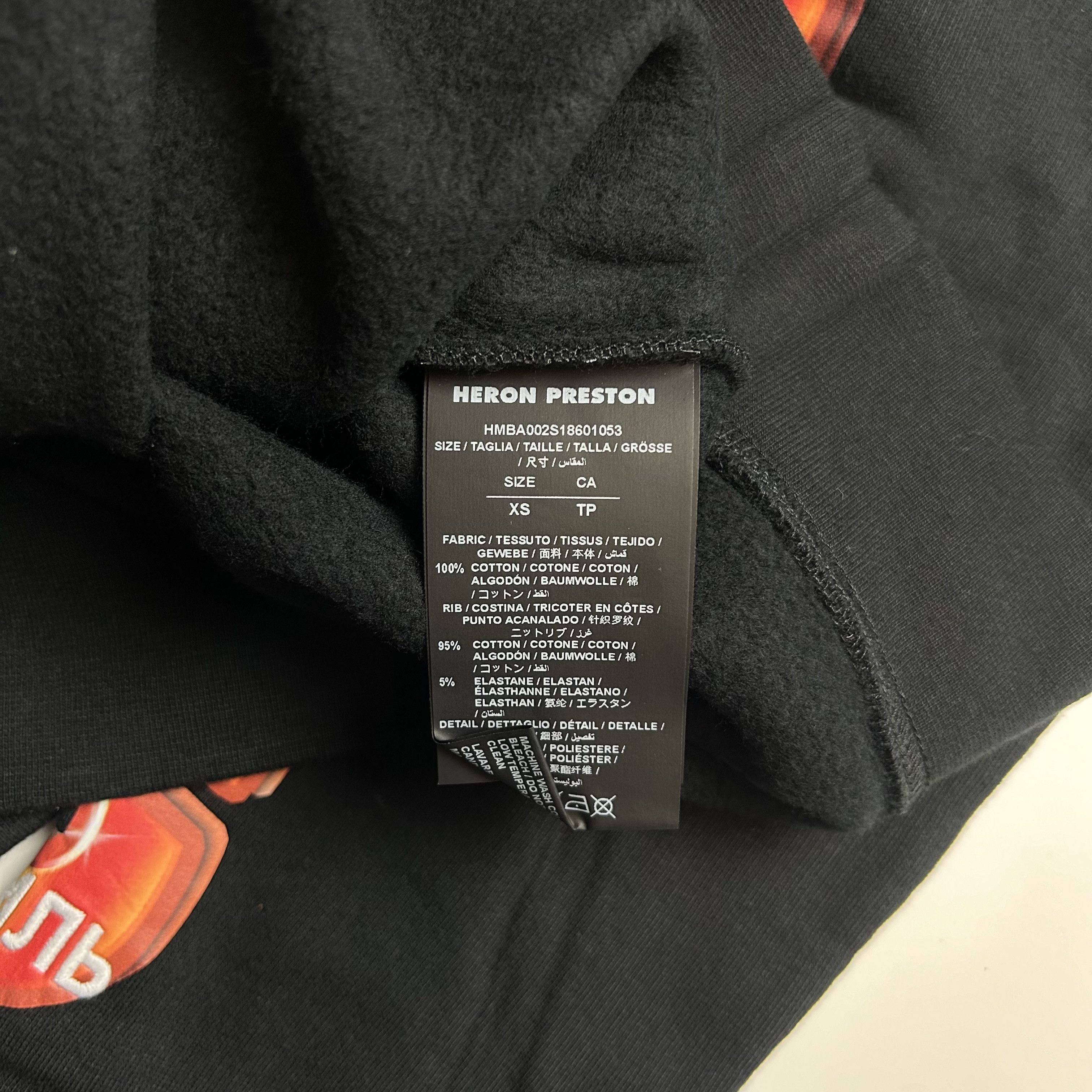 Heron Preston *NEW* Heron Preston Chrome Logo Sweatshirt Size US XS / EU 42 / 0 - 4 Thumbnail