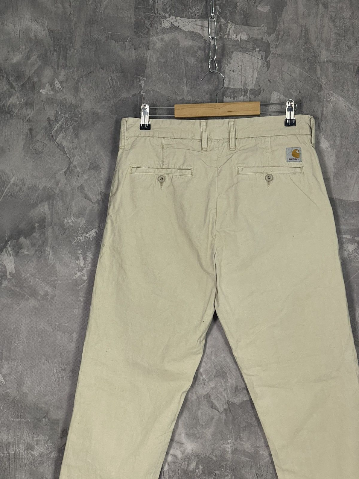 Carhartt × Vintage Carhartt Presenter Vintage Retro Chino Pants Size US 31 - 3 Thumbnail