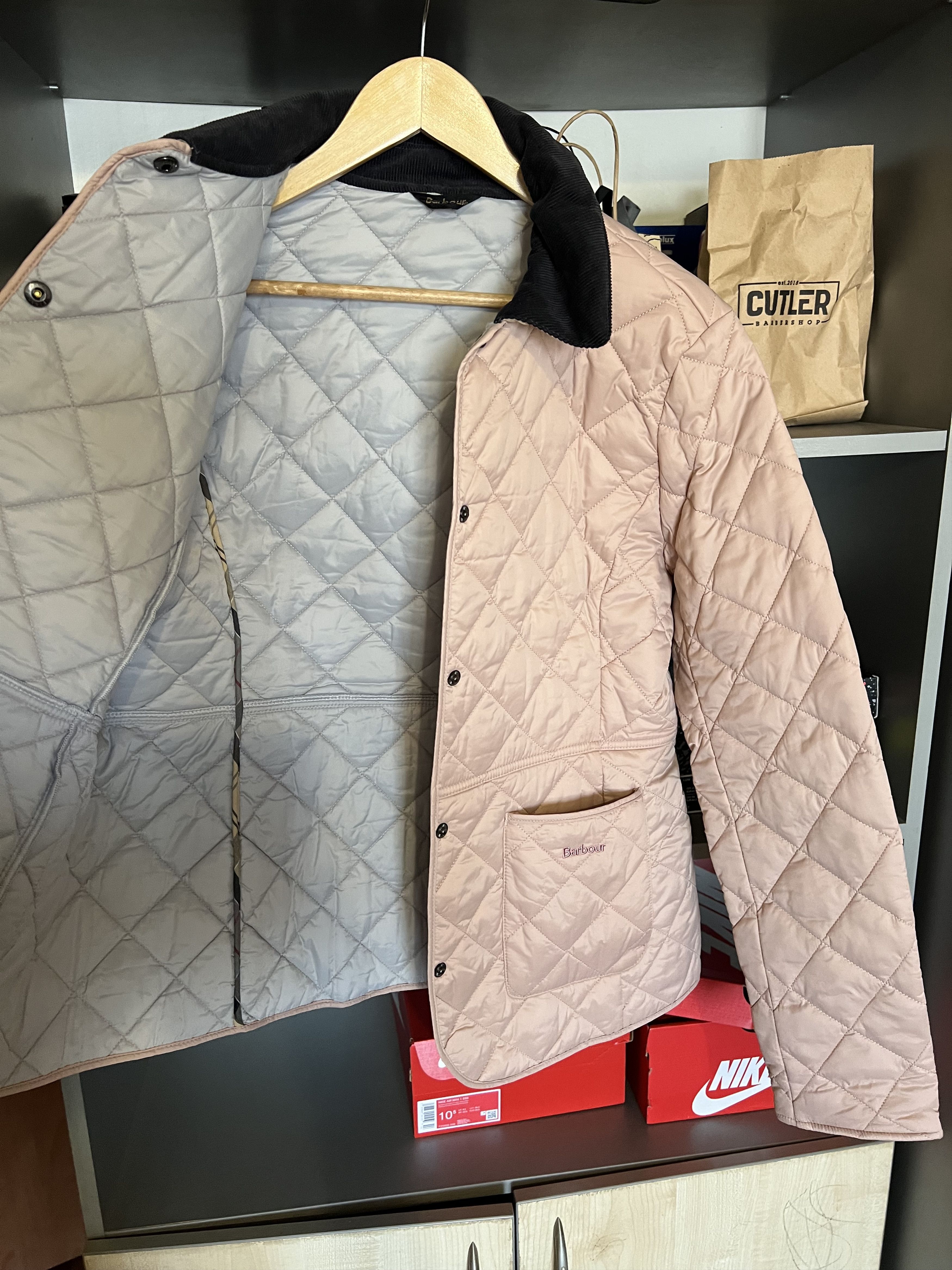 Barbour Vintage Barbour International Deveron Quilt Jacket Casual Size XL / US 12-14 / IT 48-50 - 3 Thumbnail