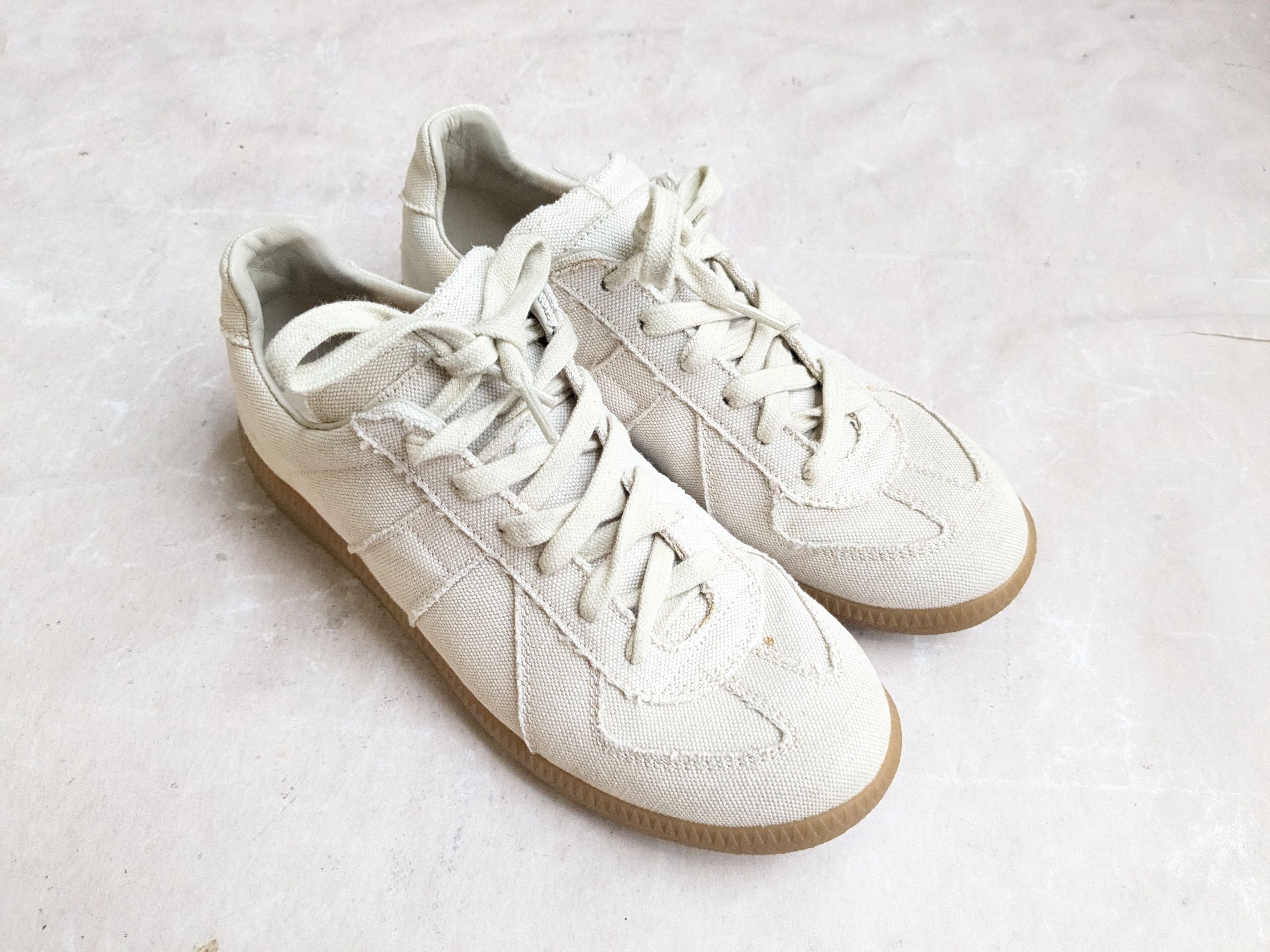 Jewelry Maison Margiela Replica GAT Beige Canvas Low 37 7 Size US 7 / IT 37 - 2 Thumbnail