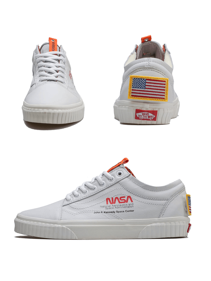 NASA × Vans Brand New* Vans Old Skool NASA Space Voyager True White Size US 8.5 / EU 41-42 - 2 Thumbnail