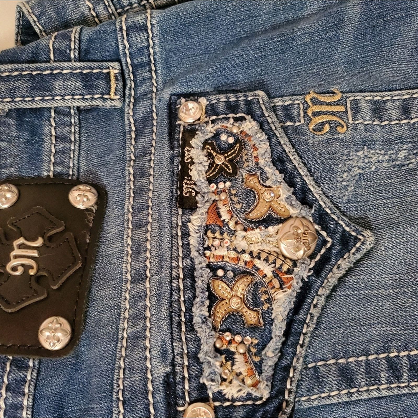 Miss Me MISS ME JEANS SIZE 30 Size 30" / US 8 / IT 44 - 1 Thumbnail