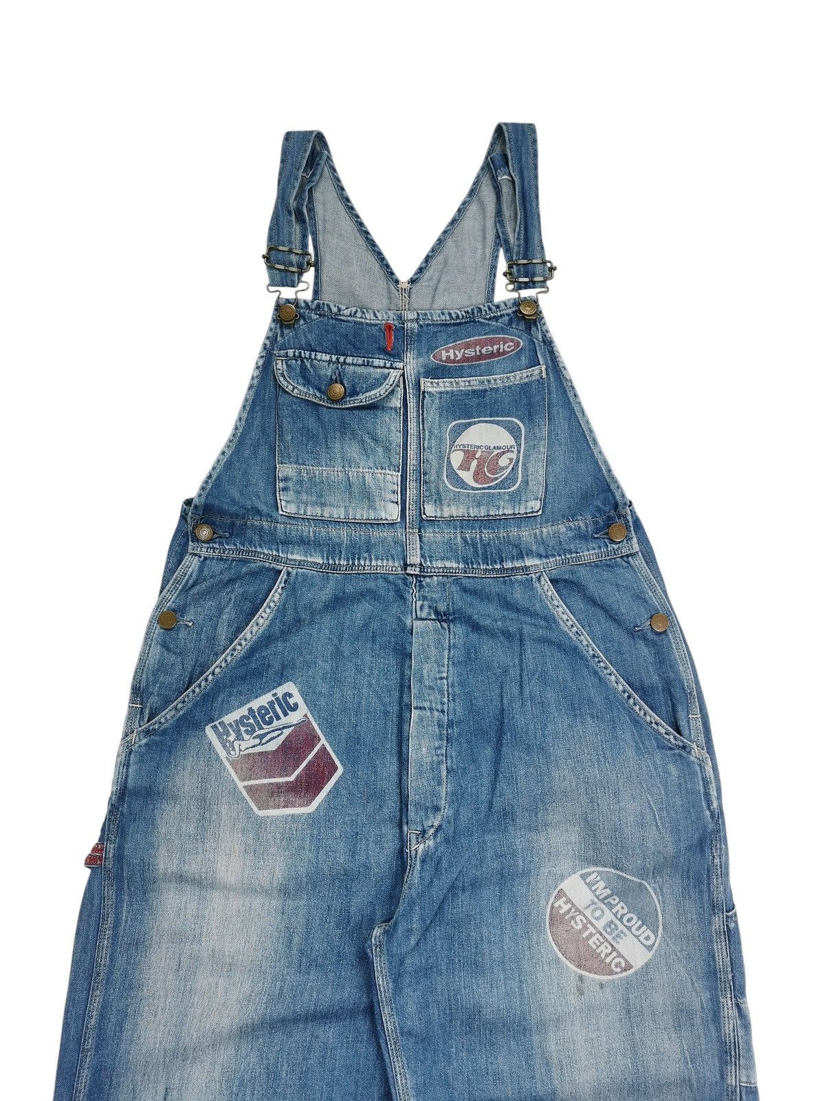 Hysteric Glamour Hysteric Glamour Vintage Denims Overalls Rare Japan Pieces Size US 33 - 4 Thumbnail
