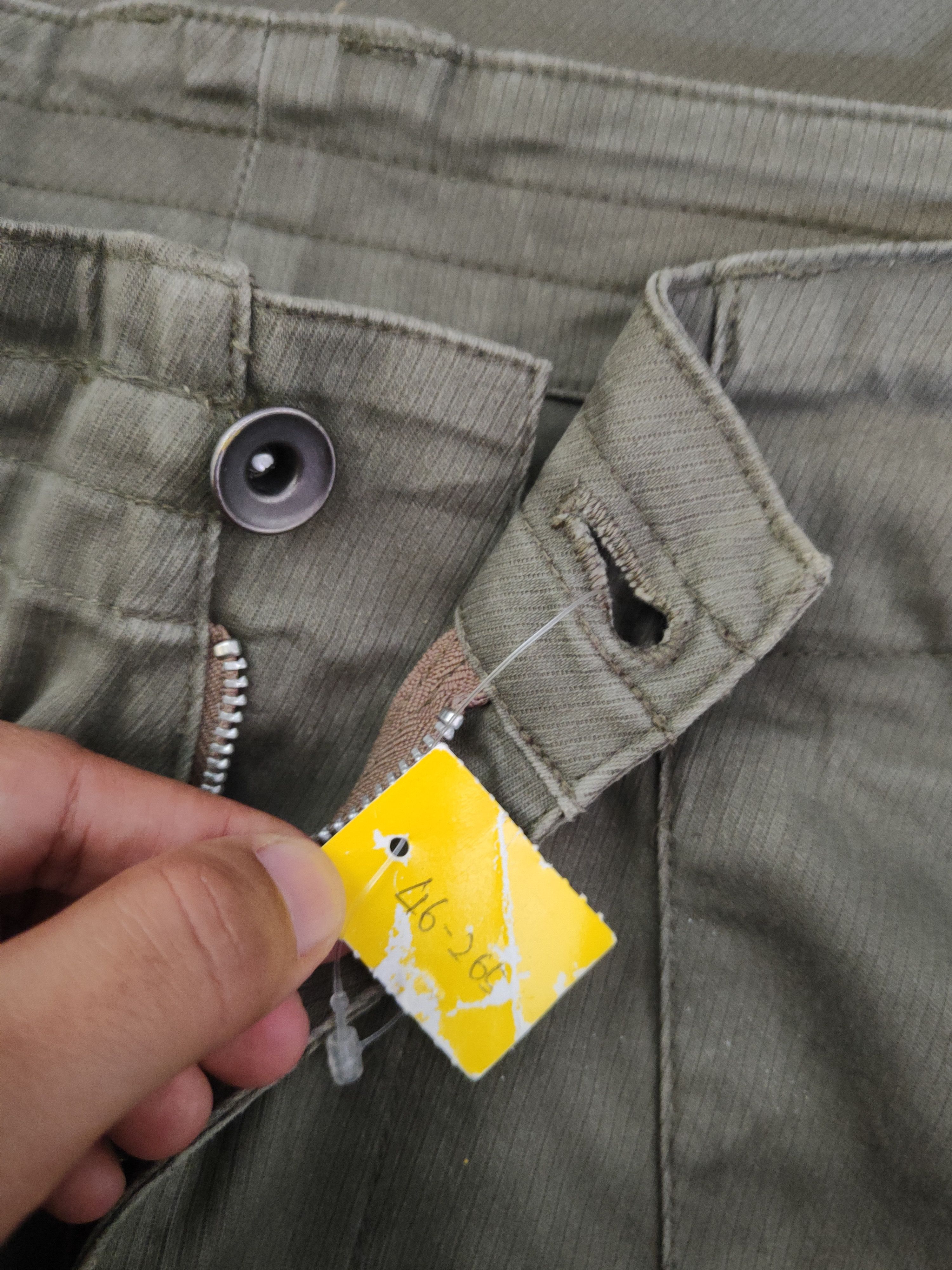 Boycott DL Boycott Dark Olive Multipocket Cargo Pants #46-265T Size US 32 / EU 48 - 16 Thumbnail