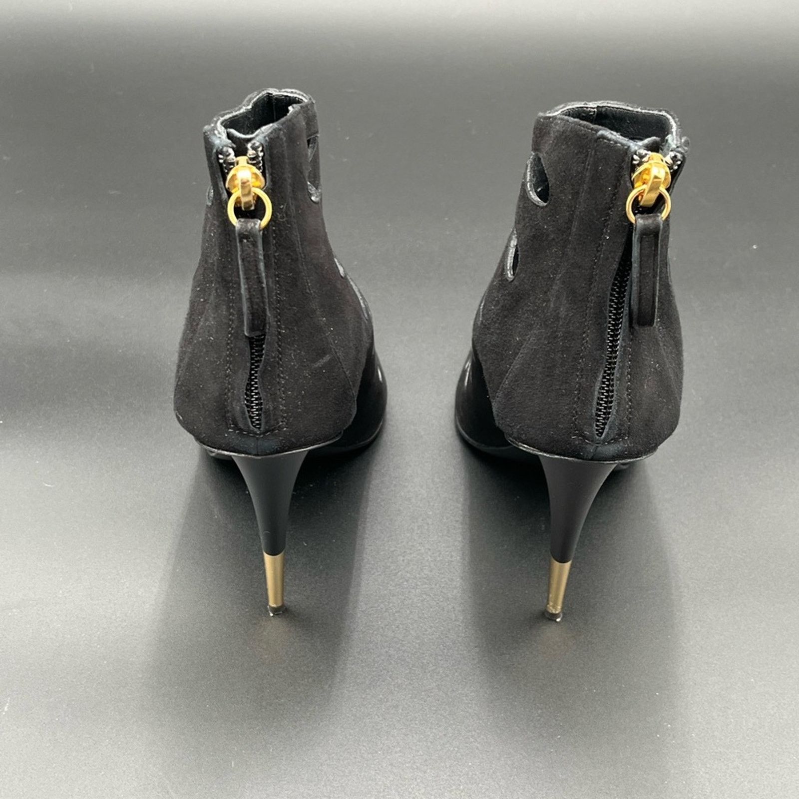 Giuseppe Zanotti Giuseppe Zanotti Black Ester Camoscio 110 Nero Pumps Heels Size US 9.5 / IT 39.5 - 8 Thumbnail