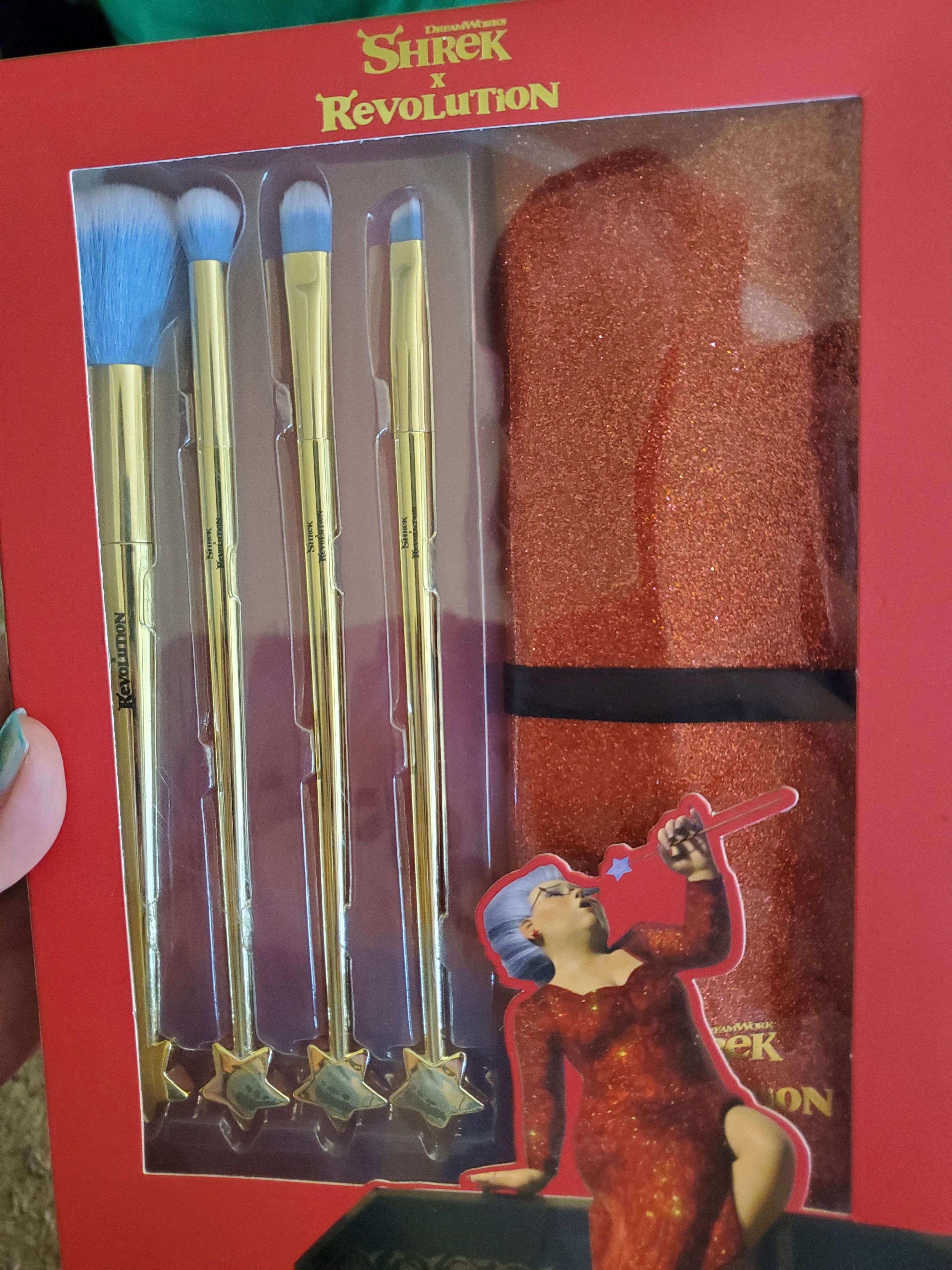 Other New Revolution x Shrek Fairy Godmother Wand MakeUp Brush Set Size ONE SIZE - 1 Thumbnail