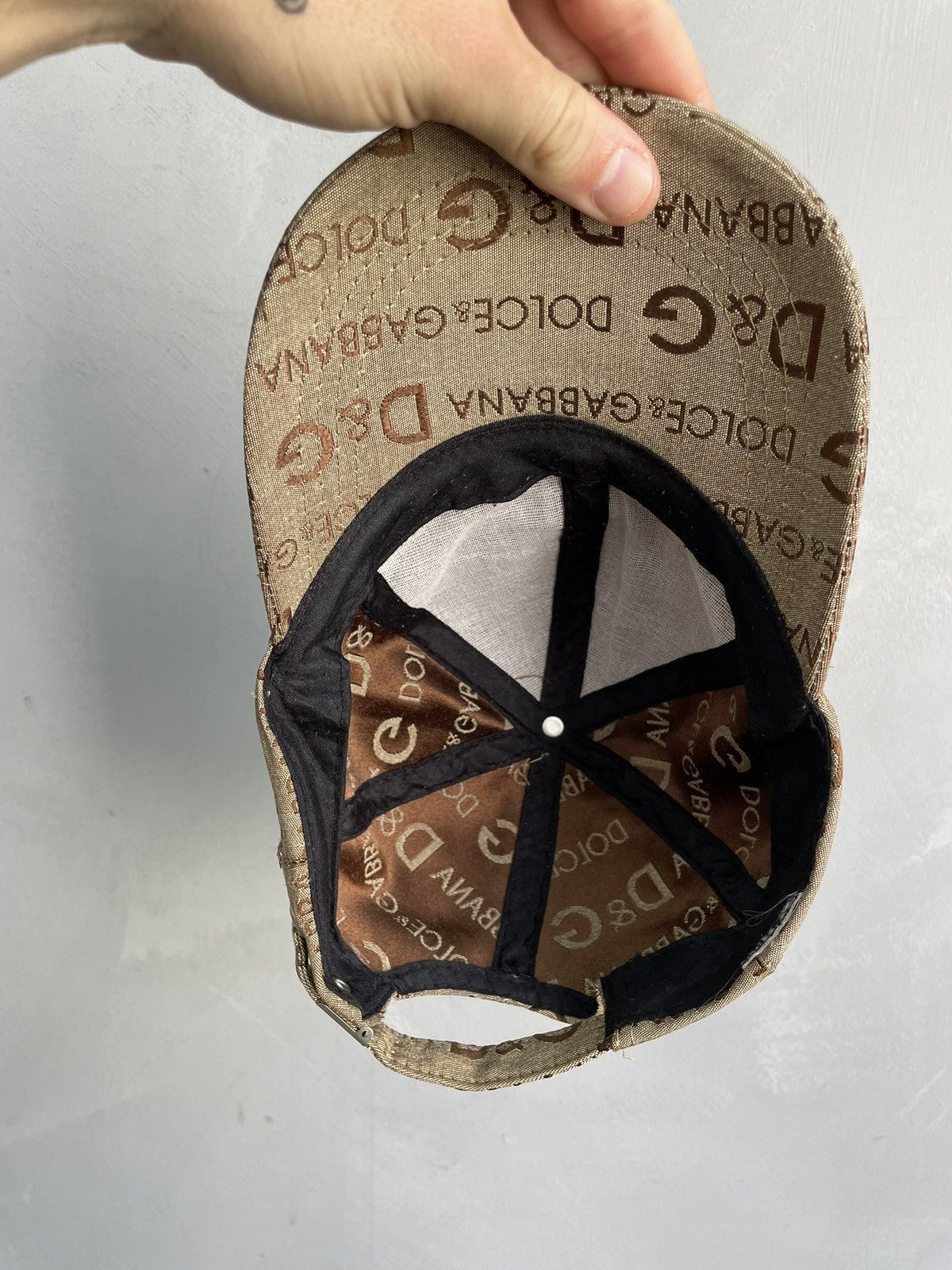 Dolce & Gabbana Monogram Dolce Gabbana y2k hat cap retro hype Size ONE SIZE - 9 Thumbnail
