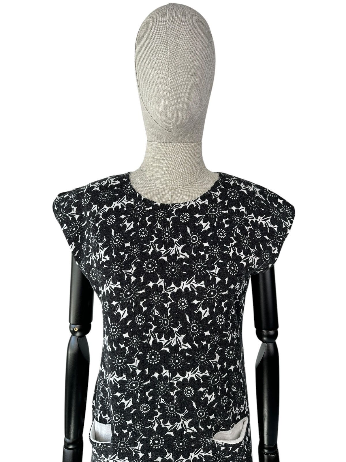 Gudrun Sjoden GUDRUN SJODEN Floral Print Organic Cotton Pockets Dress Size S / US 4 / IT 40 - 4 Thumbnail