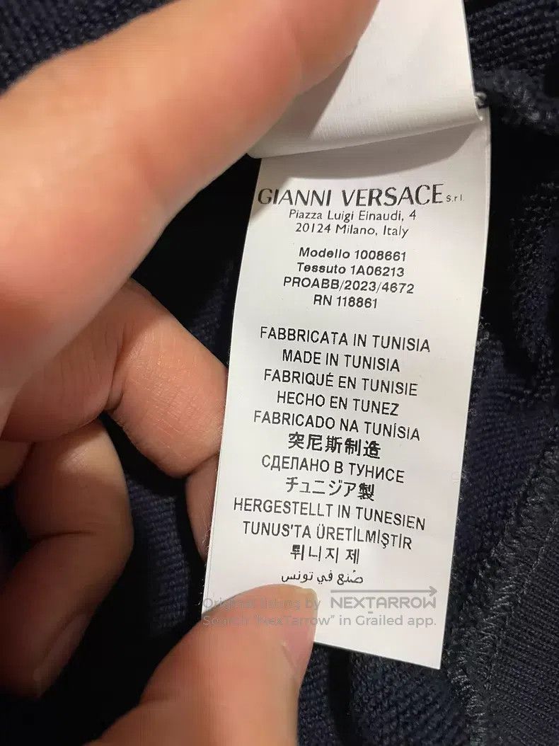 Versace Versace Vasach's embroidered sweatshirt Size US M / EU 48-50 / 2 - 8 Thumbnail