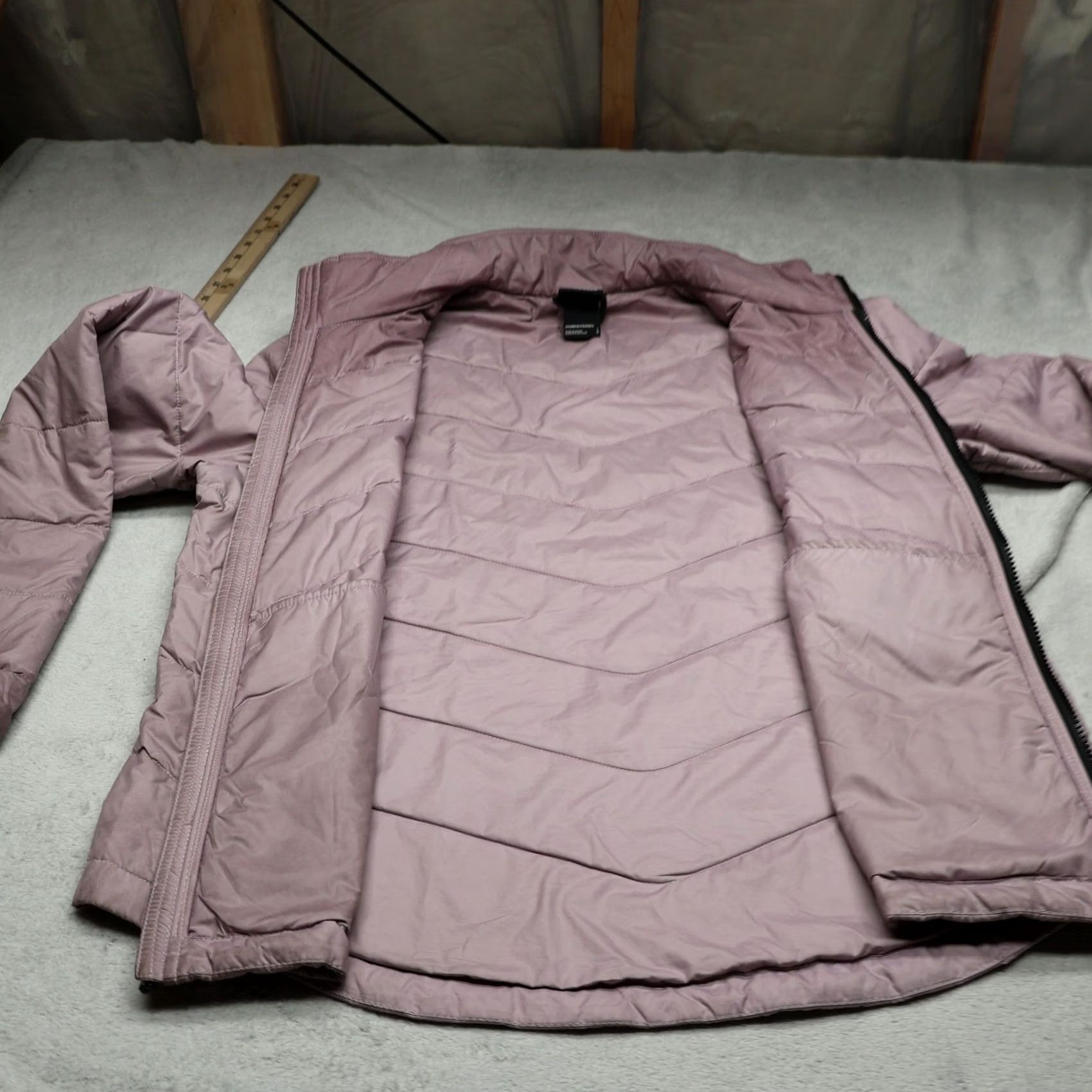 The North Face The North Face Jacket Womens L Pink Full Zip Quilted Puffer Light Mauve Urban Outdoors Casual Travel Ladies Large Pink Venturer Size L / US 10 / IT 46 - 7 Thumbnail